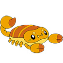 Mini Squishable Scorpion